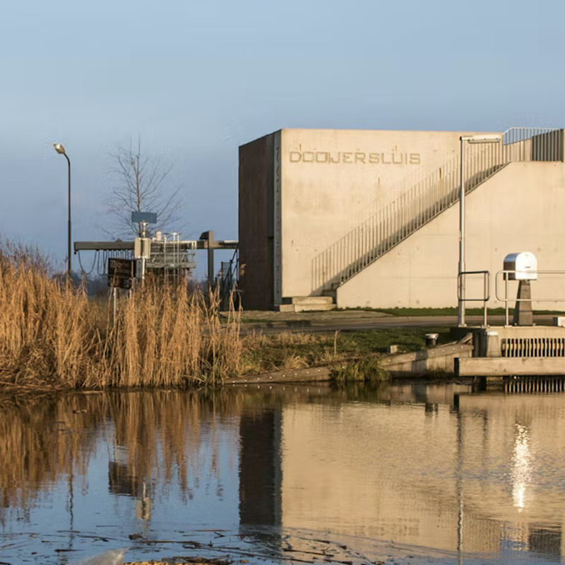 De Dooijersluis (afb. Tektoniek)