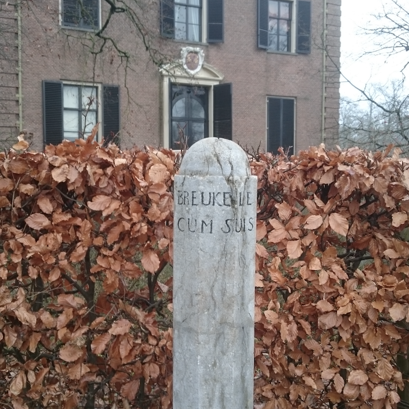 Hoefslagpaal in Breukelen