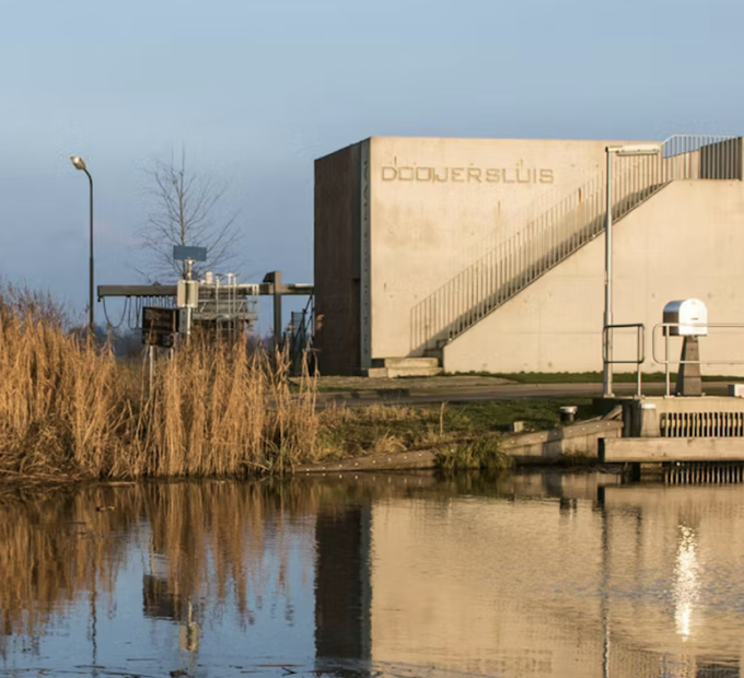 De Dooijersluis (afb. Tektoniek)