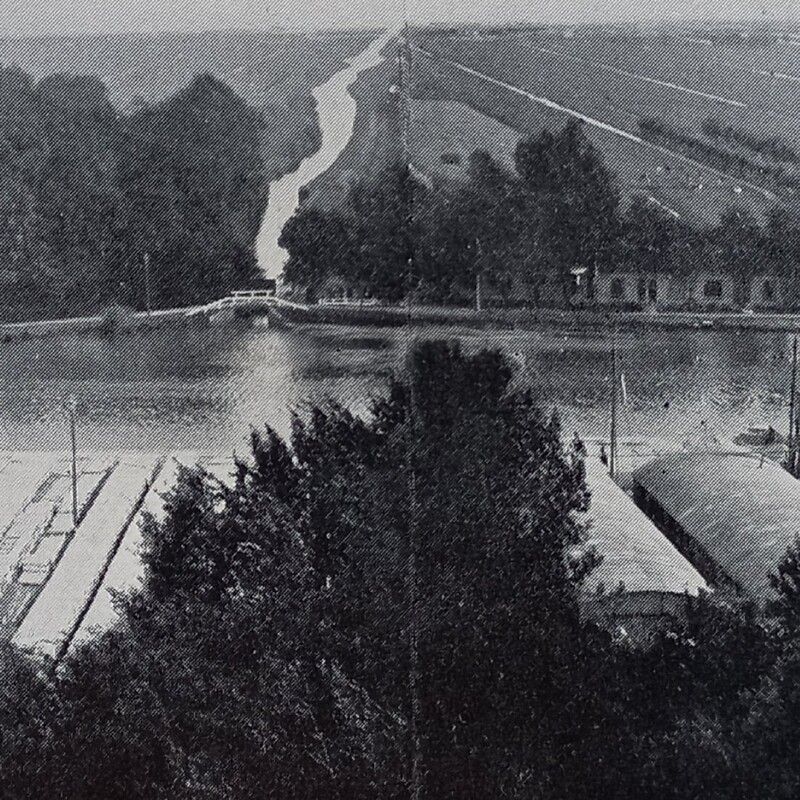 firma Bronwasser aan de Vecht in Breukelen