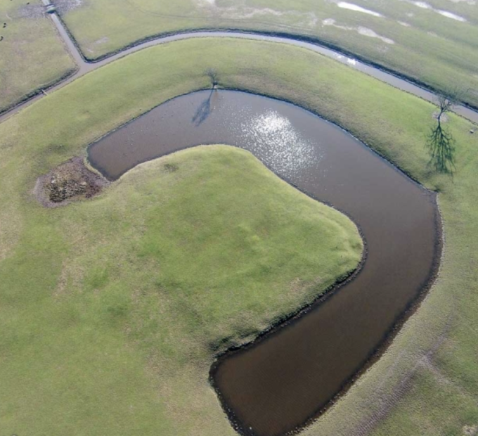 restanten van slot Abcoude, foto A.Speelman