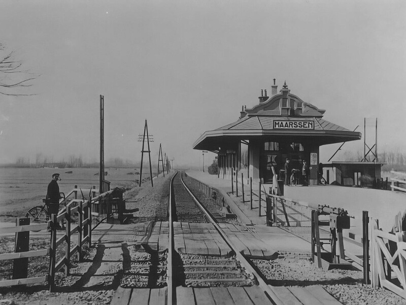 Station Maarssen rond 1920.