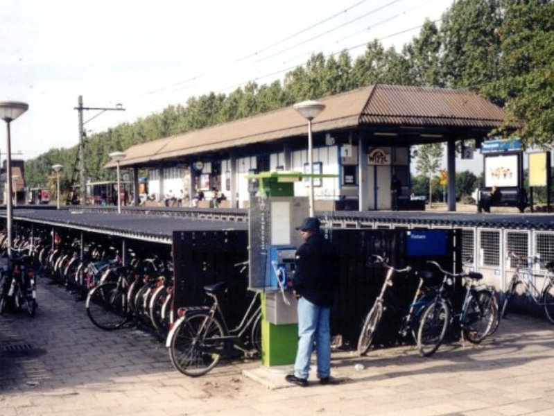 Het derde station Maarssen met Wizzl. Foto Topaz