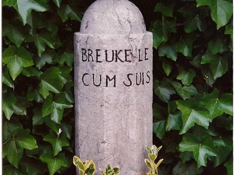 Hoefslagpaal bij Breukelen