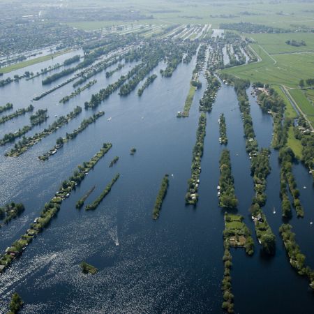 Roeien door natuurgebied Botshol