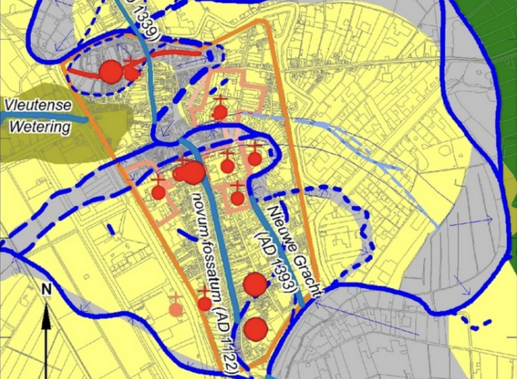 De waterlopen in Middeleeuws Utrecht