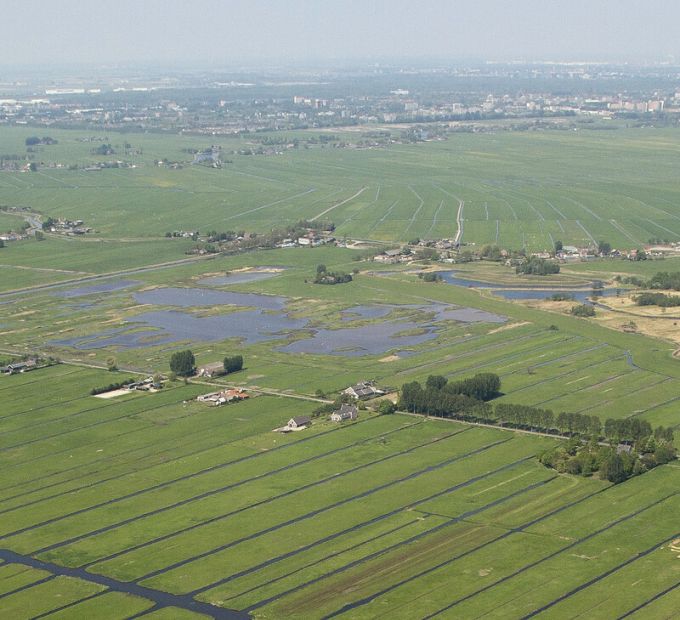 Polder Groot Mijdrecht met Waverhoek en de Botshol