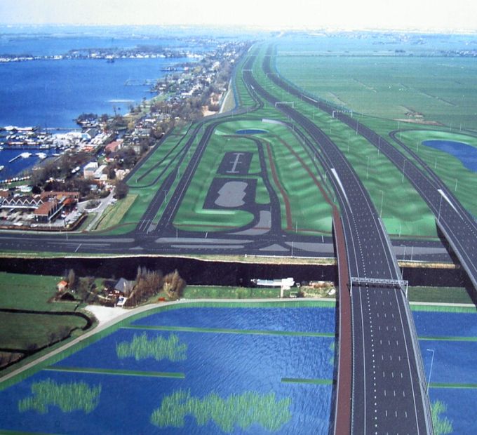 A2 bij de afslag N201