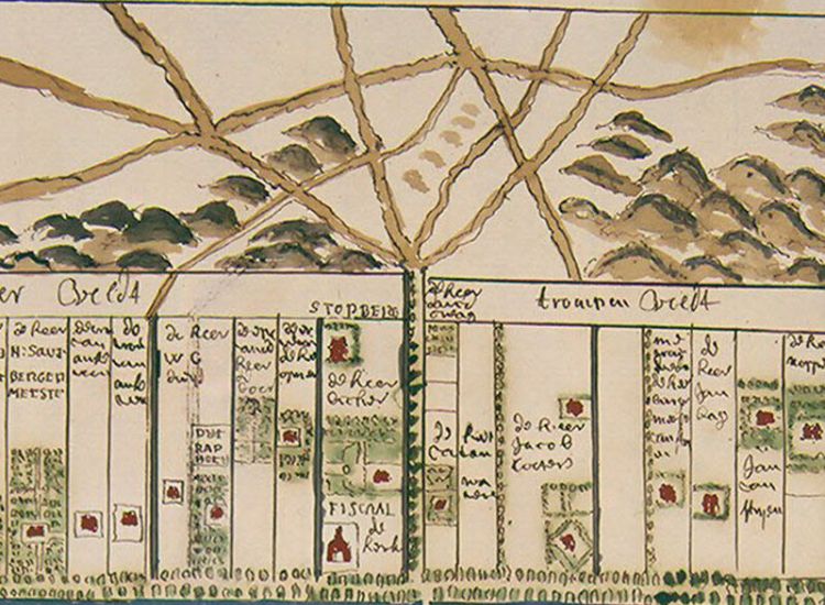 's Graveland 1730, atlas Schoemaker