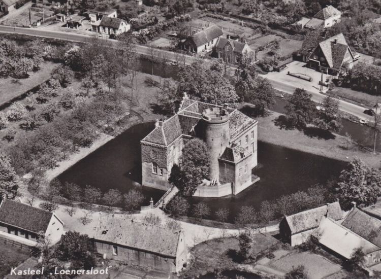 Luchtfoto Loenersloot jaren 60, Coll. Beelaerts van Blokland