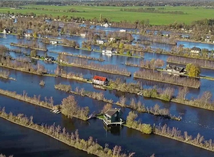 Legakkers met huisjes erop in de Kievitsbuurt. Foto Gerhard Hof