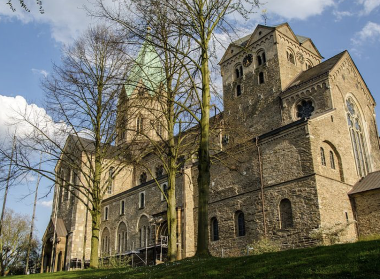 De abdij van Werden. Afb. via werkaandemuur.nl