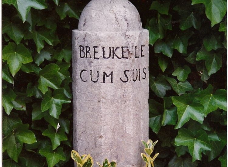 Hoefslagpaal bij Breukelen