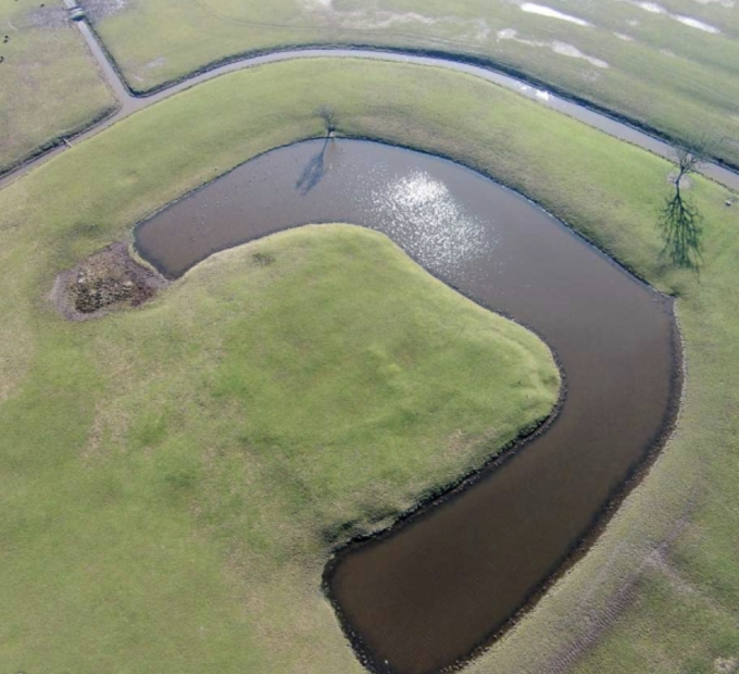 restanten van slot Abcoude, foto A.Speelman