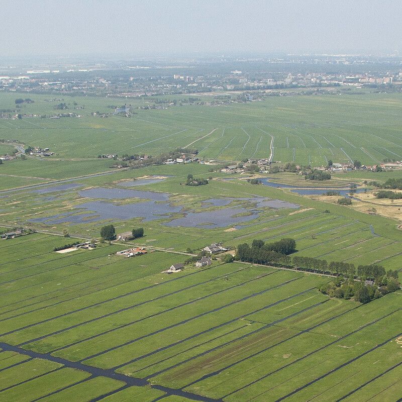 Polder Groot Mijdrecht met Waverhoek en de Botshol