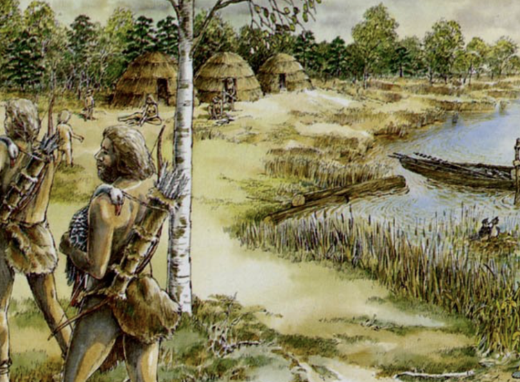 Impressie jager-verzamelaars