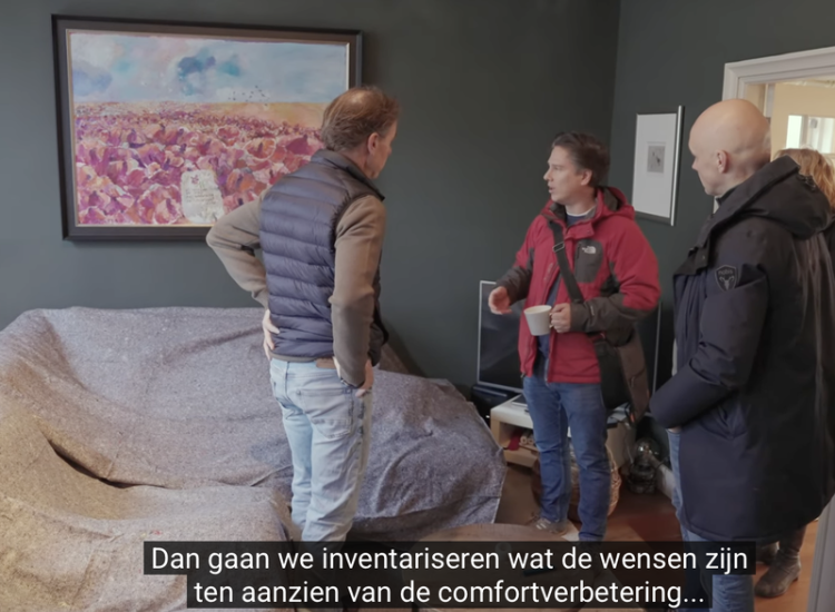 Overleg verduurzamingsmaatregelen met bewoner
