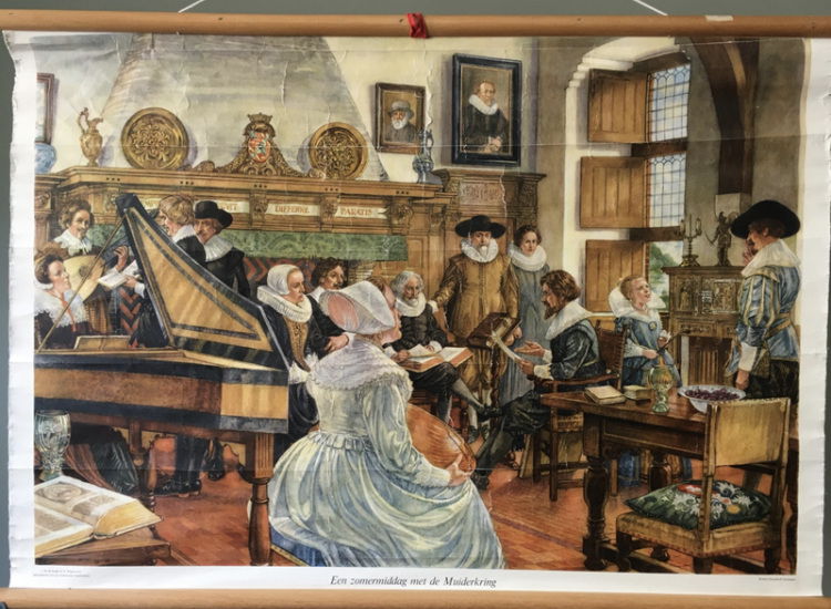 Lesplaat Muiderkring