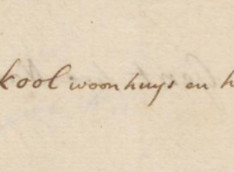 Verpondingenlijst 1730 met vermelding scheepshelling aan Oud Over