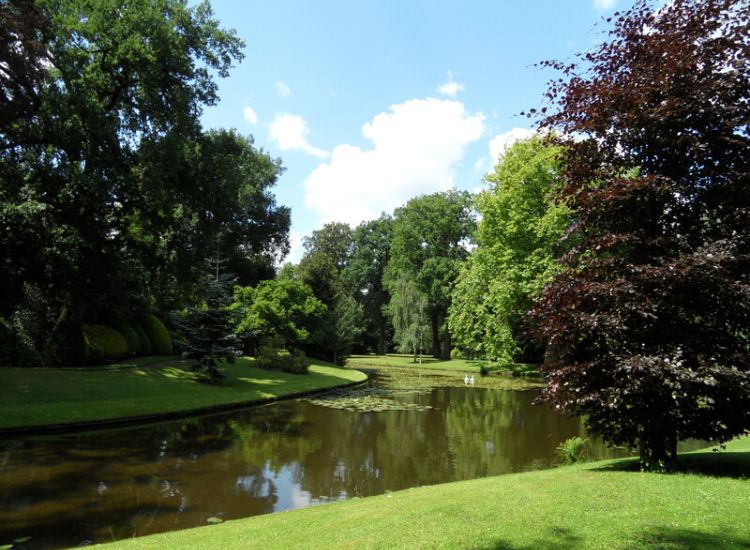 Landschappelijk gedeelte tuin Vreedenhoff